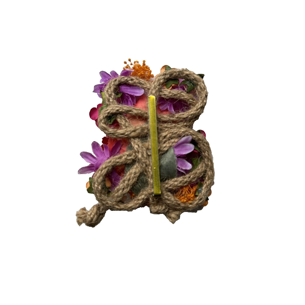 RARE Archival Diane Von Furstenberg DVF 16 Runway Show Hair Wedding Boho Clip OR - Picture 10 of 15